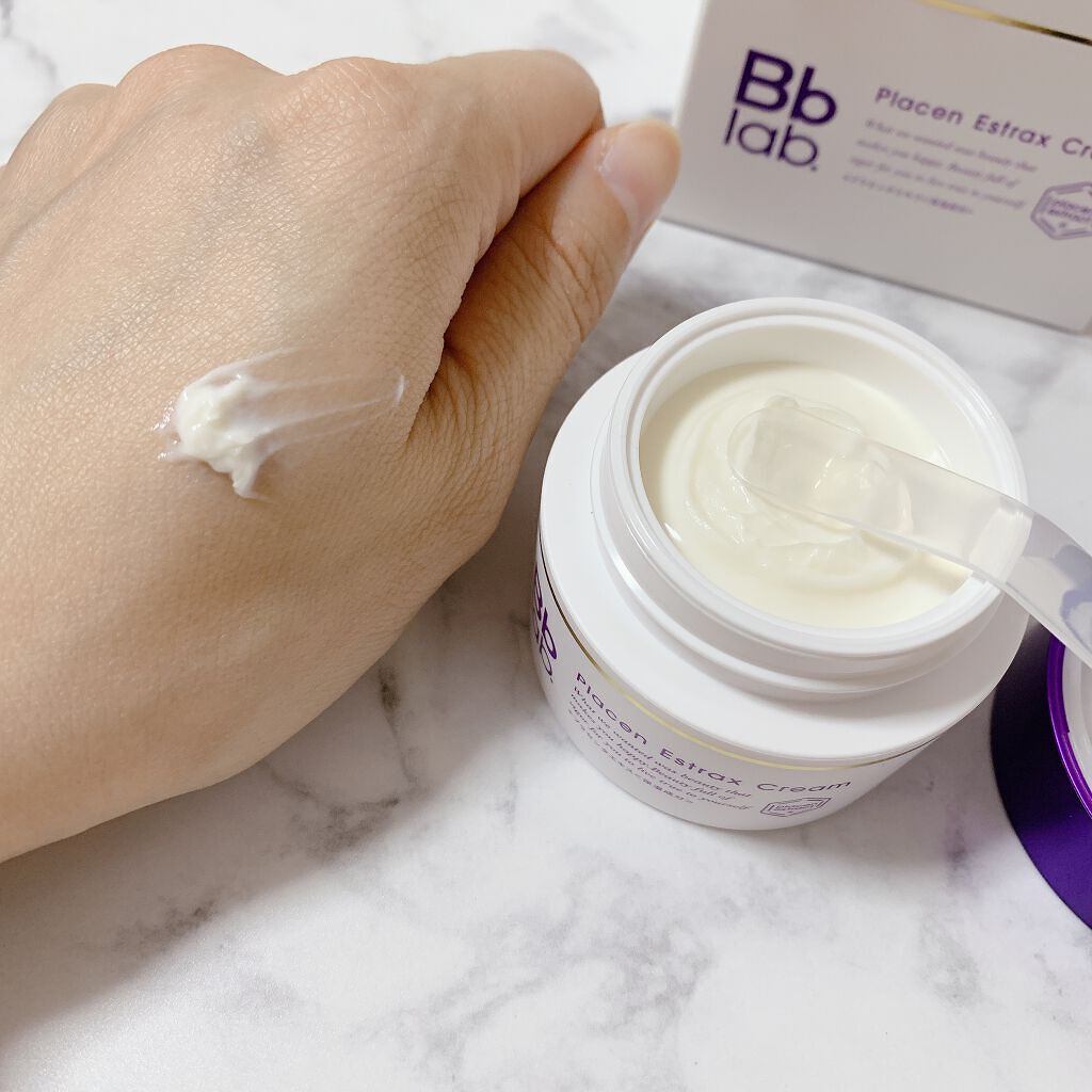 プラセンエストラックスクリーム/Bb lab./フェイスクリームを使ったクチコミ（3枚目）