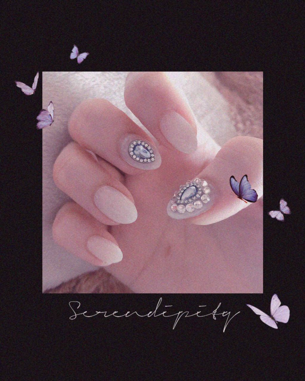 セミキュアジェルネイル(ハンド)/ohora/ネイルシールを使ったクチコミ(7枚目)