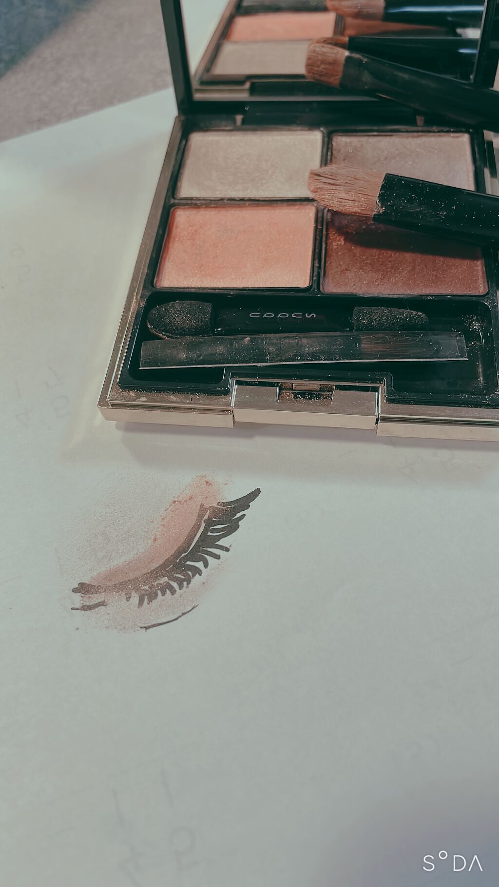 シグニチャー カラー アイズ/SUQQU/アイシャドウパレットを使ったクチコミ(5枚目)