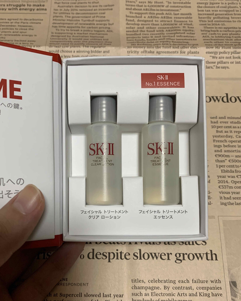 フェイシャル トリートメント エッセンス/SK-II/化粧水を使ったクチコミ（2枚目）