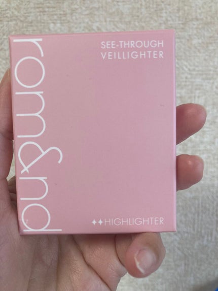 ヴェールライター/rom&nd/パウダーハイライトを使ったクチコミ(4枚目)