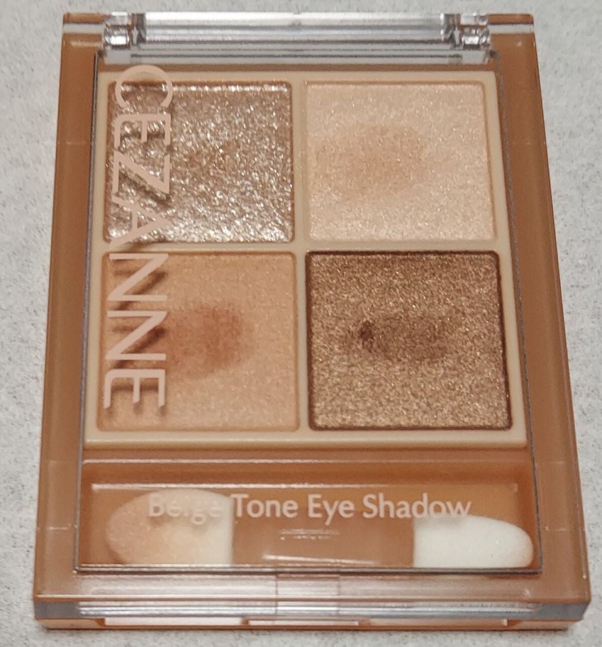 ベージュトーンアイシャドウ/CEZANNE/アイシャドウパレットを使ったクチコミ(1枚目)