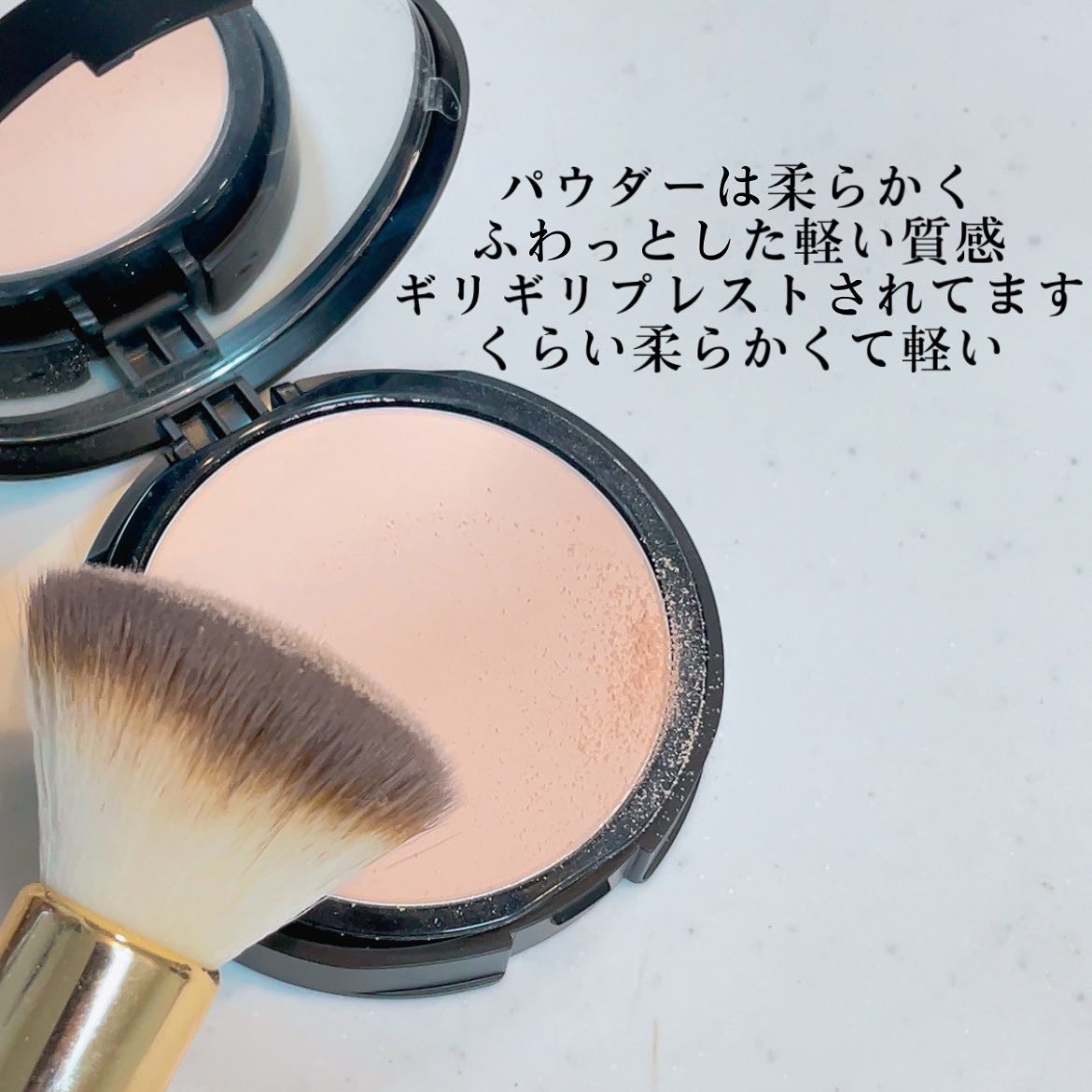 ベアプロ 16HR パウダー ファンデーション フェア 10 ニュートラル/bareMinerals/パウダーファンデーションを使ったクチコミ（3枚目）