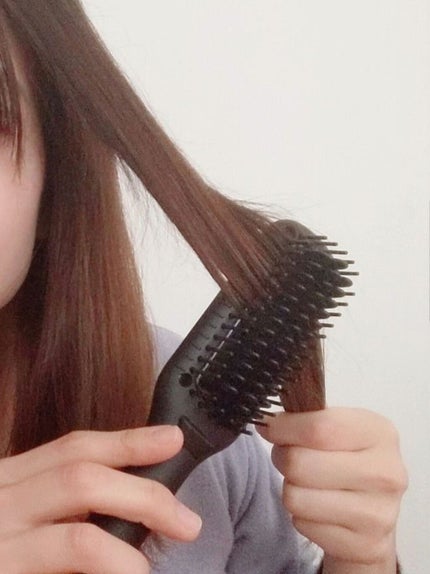 スタイリッシュ コンパクトイオンヒートブラシ MHB-3040-K/mod's hair/ヒートブラシを使ったクチコミ(4枚目)