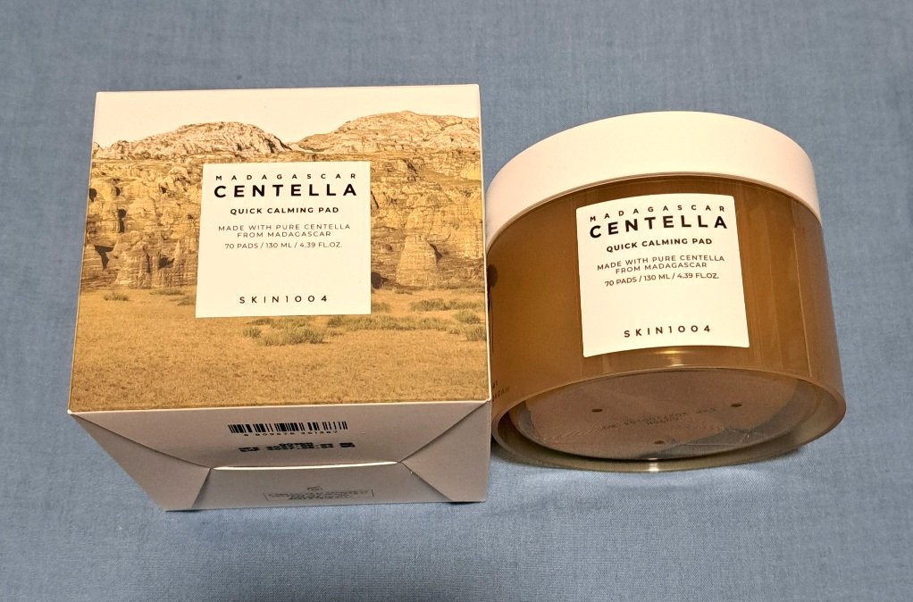 センテラ クイックカーミングパッド/SKIN1004/トナーパッドを使ったクチコミ（1枚目）