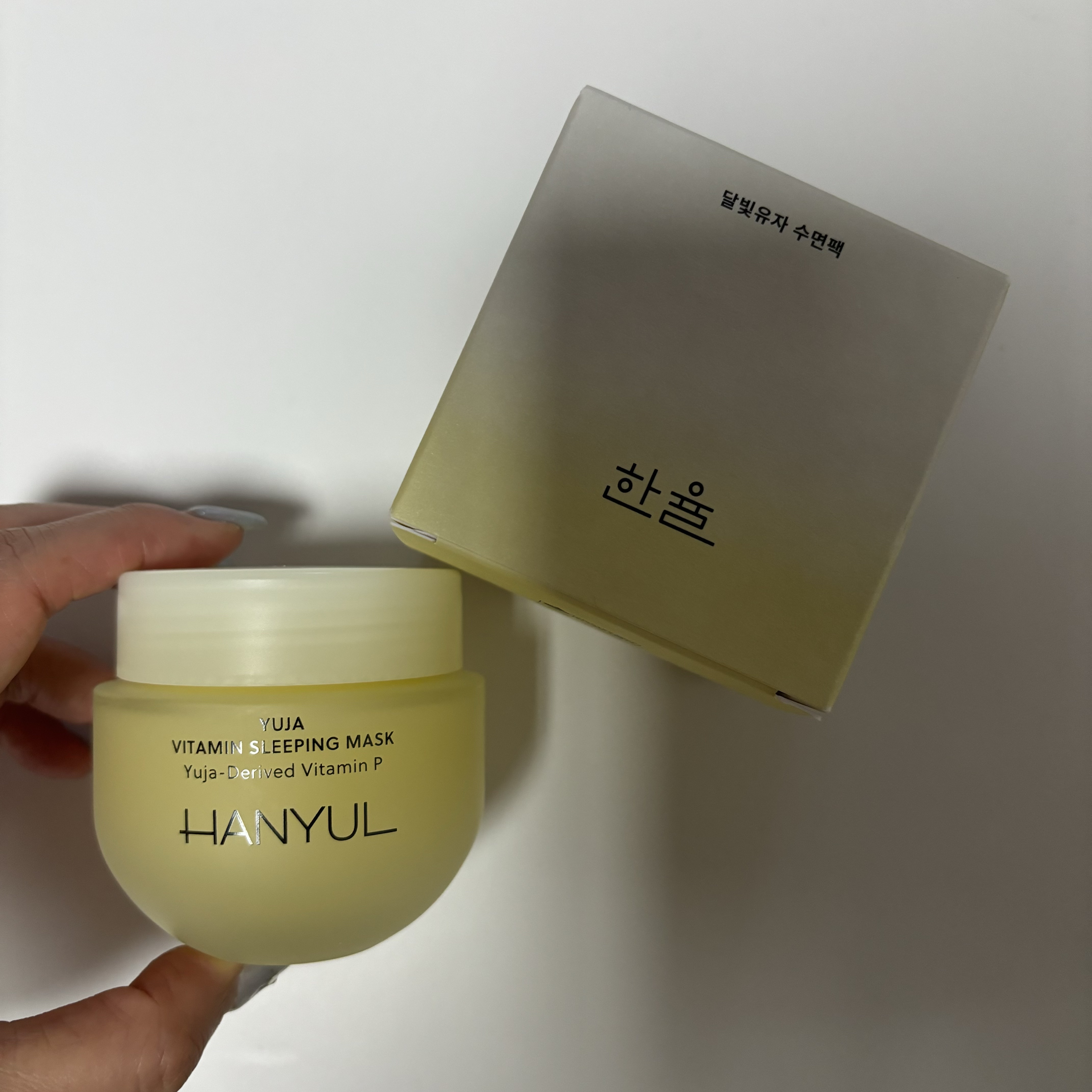 月光ゆず睡眠パック/HANYUL(ハンユル)/フェイスクリームを使ったクチコミ（1枚目）