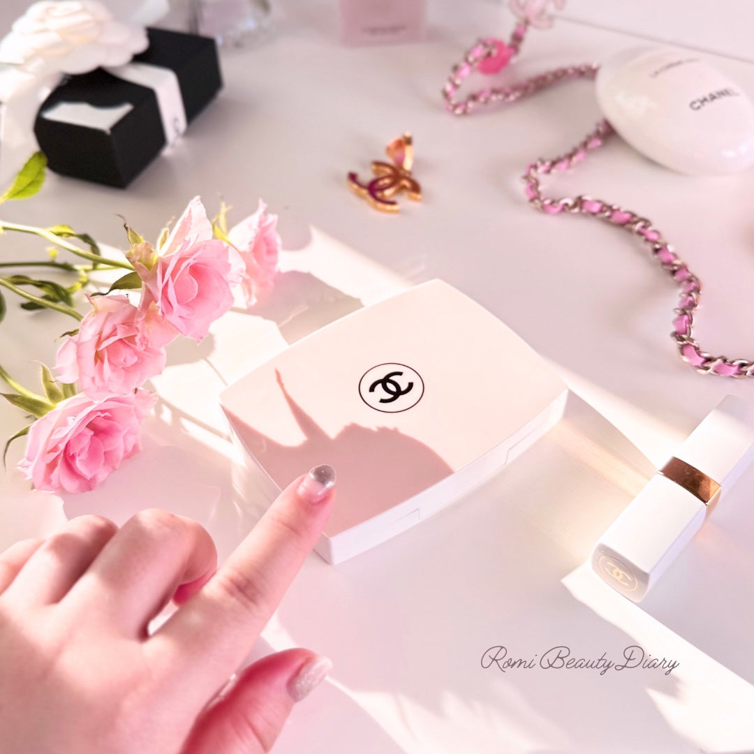 ル ブラン ブライトニング コンパクト SPF25/PA+++ /CHANEL/パウダーファンデーションを使ったクチコミ(1枚目)