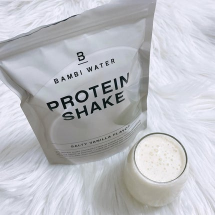 プロテインシェイク 塩バニラ/BAMBI WATER/その他プロテインを使ったクチコミ(4枚目)