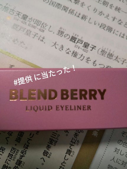 プレイフル リキッドアイライナー/BLEND BERRY/リキッドアイライナーを使ったクチコミ(1枚目)