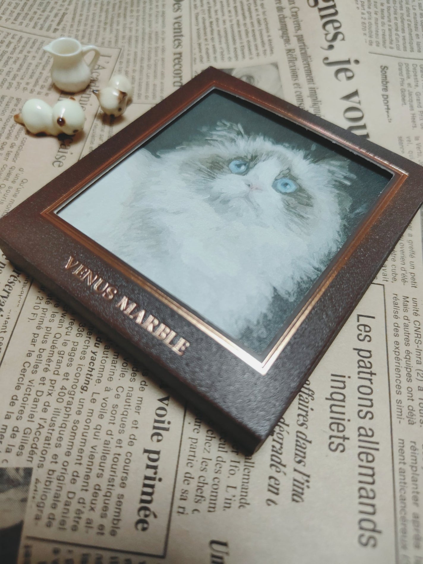 Venus Marble アイシャドウキャットシリーズ/Venus Marble/アイシャドウパレットを使ったクチコミ(1枚目)