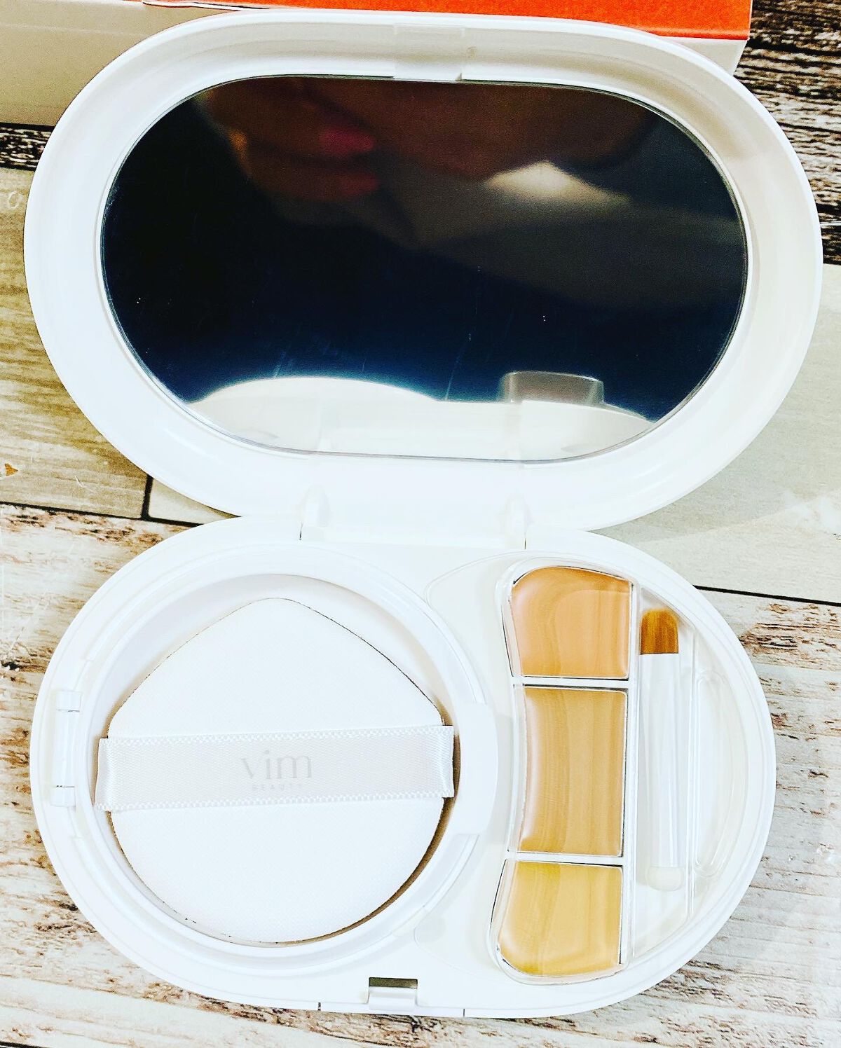 effect like finish foundation kit/vim BEAUTY/メイクアップキットを使ったクチコミ(2枚目)