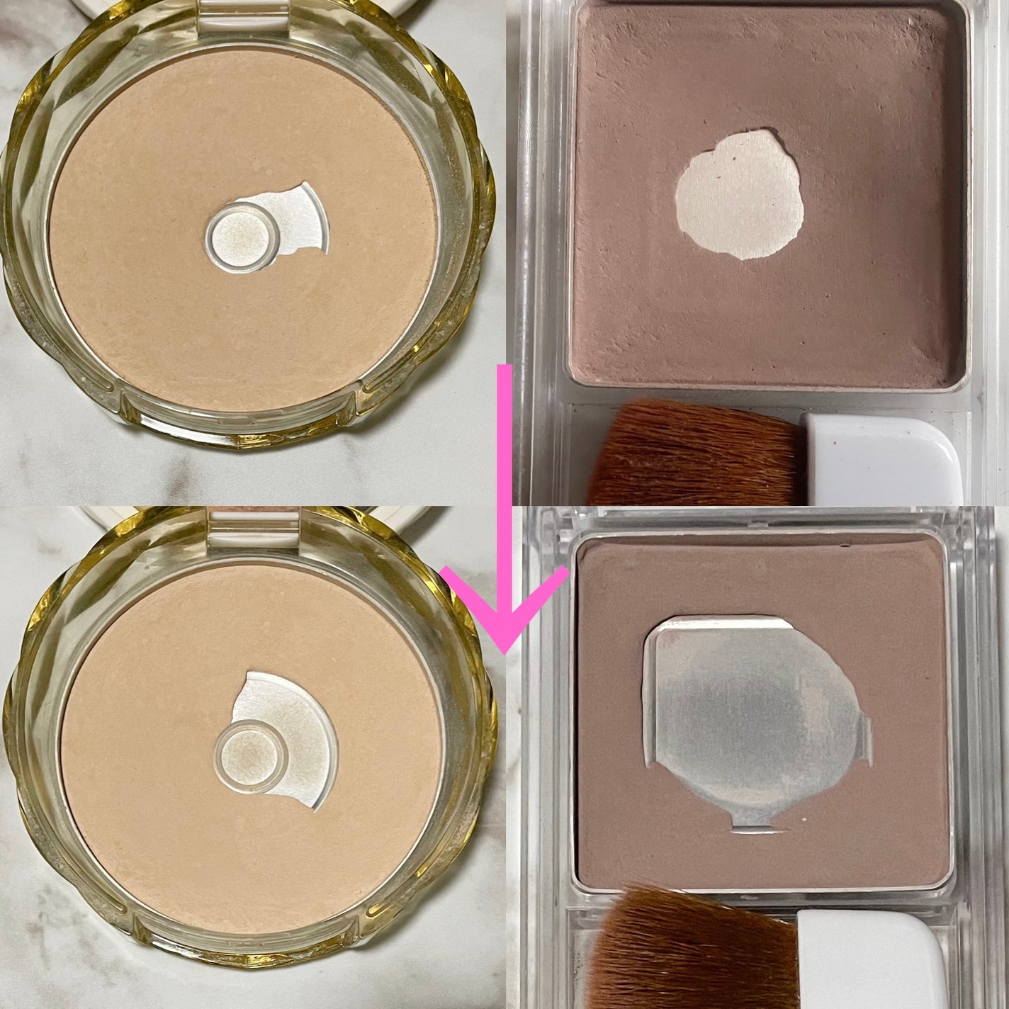 シェーディングパウダー/キャンメイク/シェーディングを使ったクチコミ(4枚目)