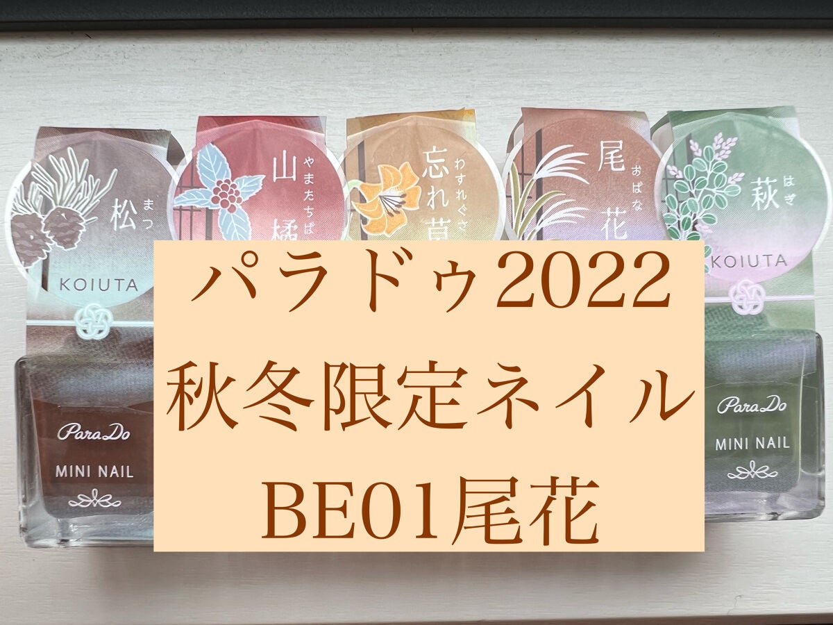ミニネイル/パラドゥ/マニキュアを使ったクチコミ(1枚目)