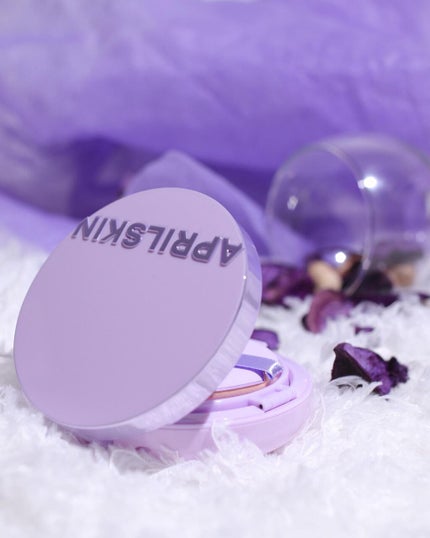 ウルトラスリムクッション+レフィルセット/APRILSKIN/クッションファンデーションを使ったクチコミ(7枚目)