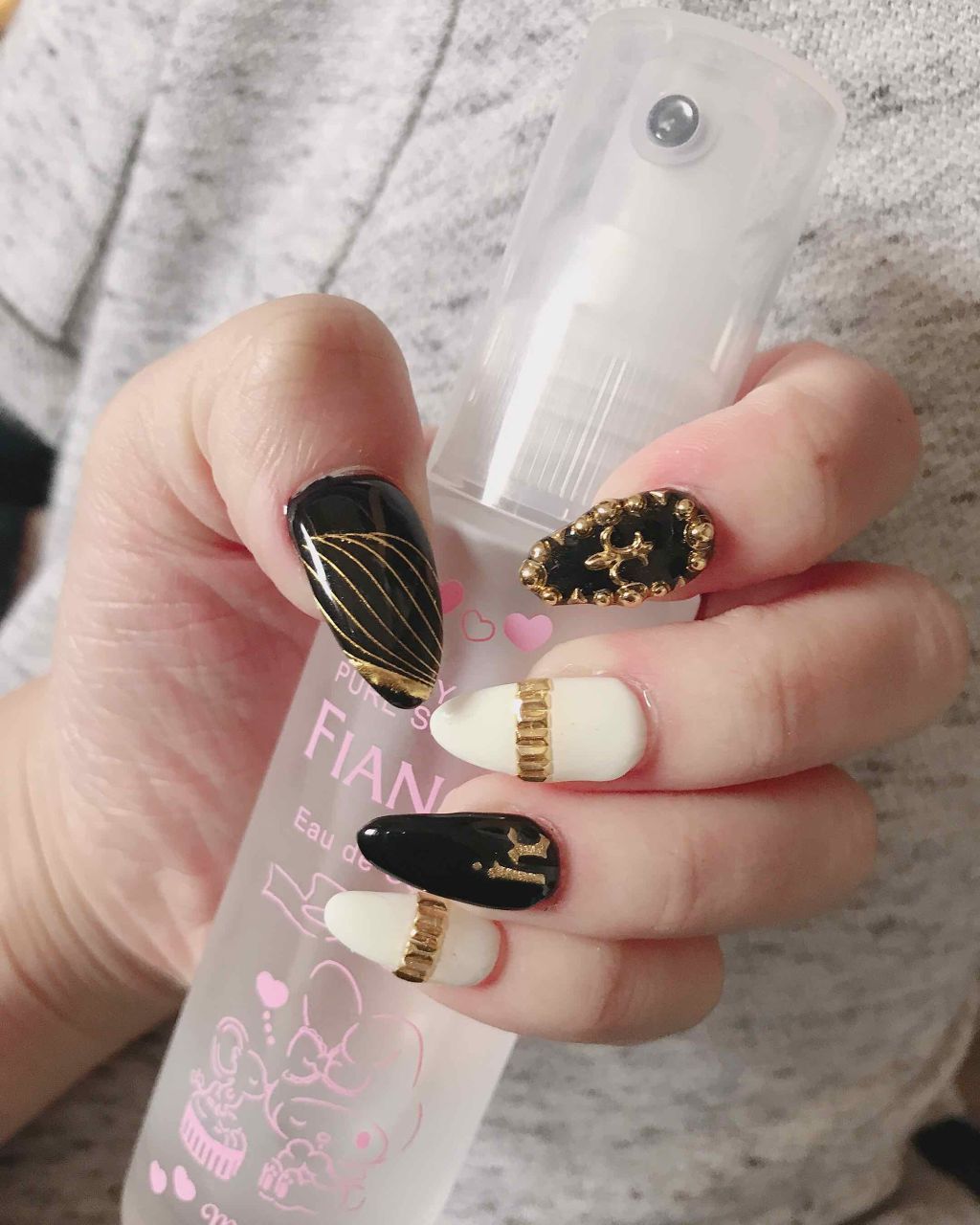 ネイルチップオーバルタイプ/DAISO/ネイルチップ・パーツを使ったクチコミ（3枚目）