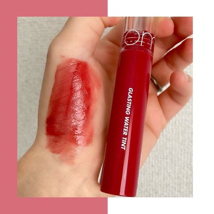 グラスティングウォーターティント/rom&nd/リップティントを使ったクチコミ(5枚目)