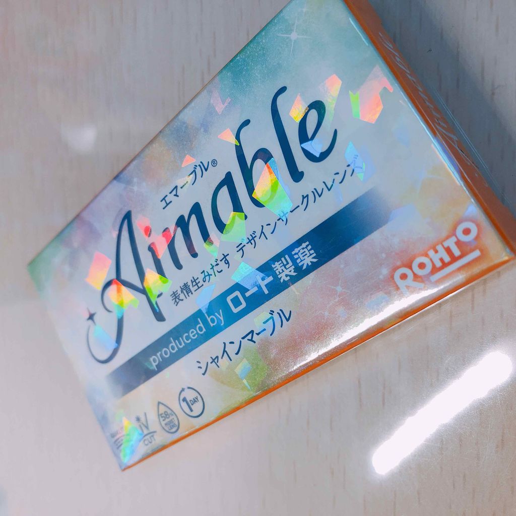 ロート ワンデー エマーブル/エマーブル/ワンデー(1DAY)カラコンを使ったクチコミ(1枚目)