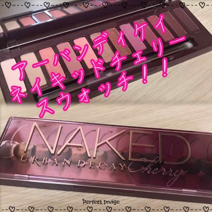 NAKED cherry/アーバンディケイ/アイシャドウパレットを使ったクチコミ(1枚目)