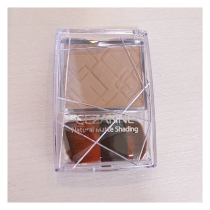 ナチュラルマットシェーディング/CEZANNE/シェーディングを使ったクチコミ(2枚目)