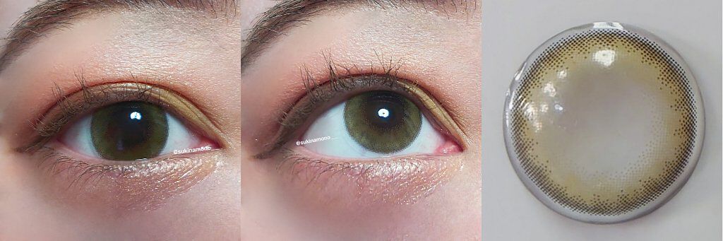 Cheritta 1day ミミオリーブ(Mimi Olive)/Cheritta/ワンデー（１DAY）カラコンを使ったクチコミ（2枚目）