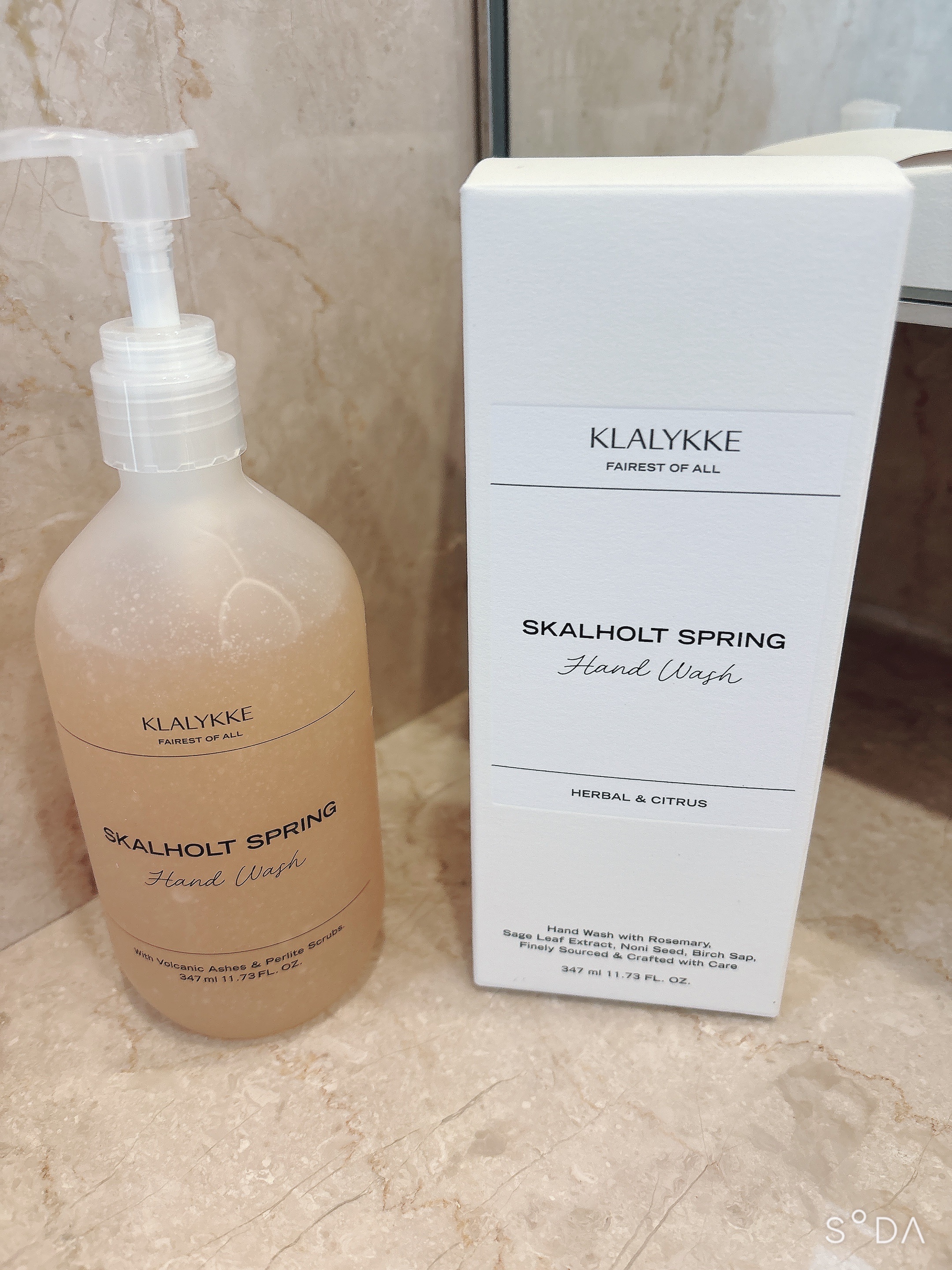 スカールホルトスプリングハンドウォッシュ/KLALYKKE/ハンドソープを使ったクチコミ（3枚目）