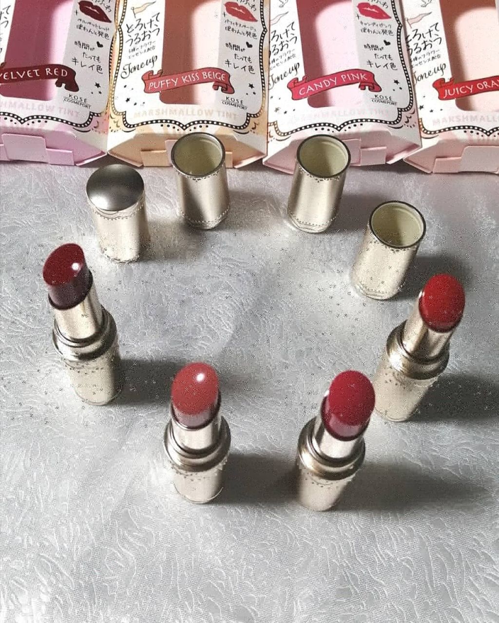 マシュマロティントルージュ/フォーチュン/リップティントを使ったクチコミ（2枚目）