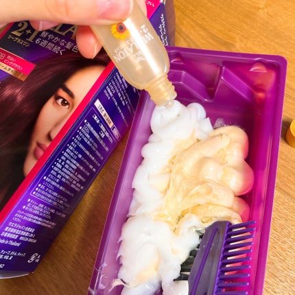 ウエラトーン ツープラスワン クリームタイプ/ウエラ/ヘアカラーを使ったクチコミ(4枚目)