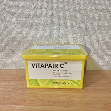 ビタペアCデイリーシートマスク/ネイチャーリパブリック/シートマスク・パックを使ったクチコミ(2枚目)