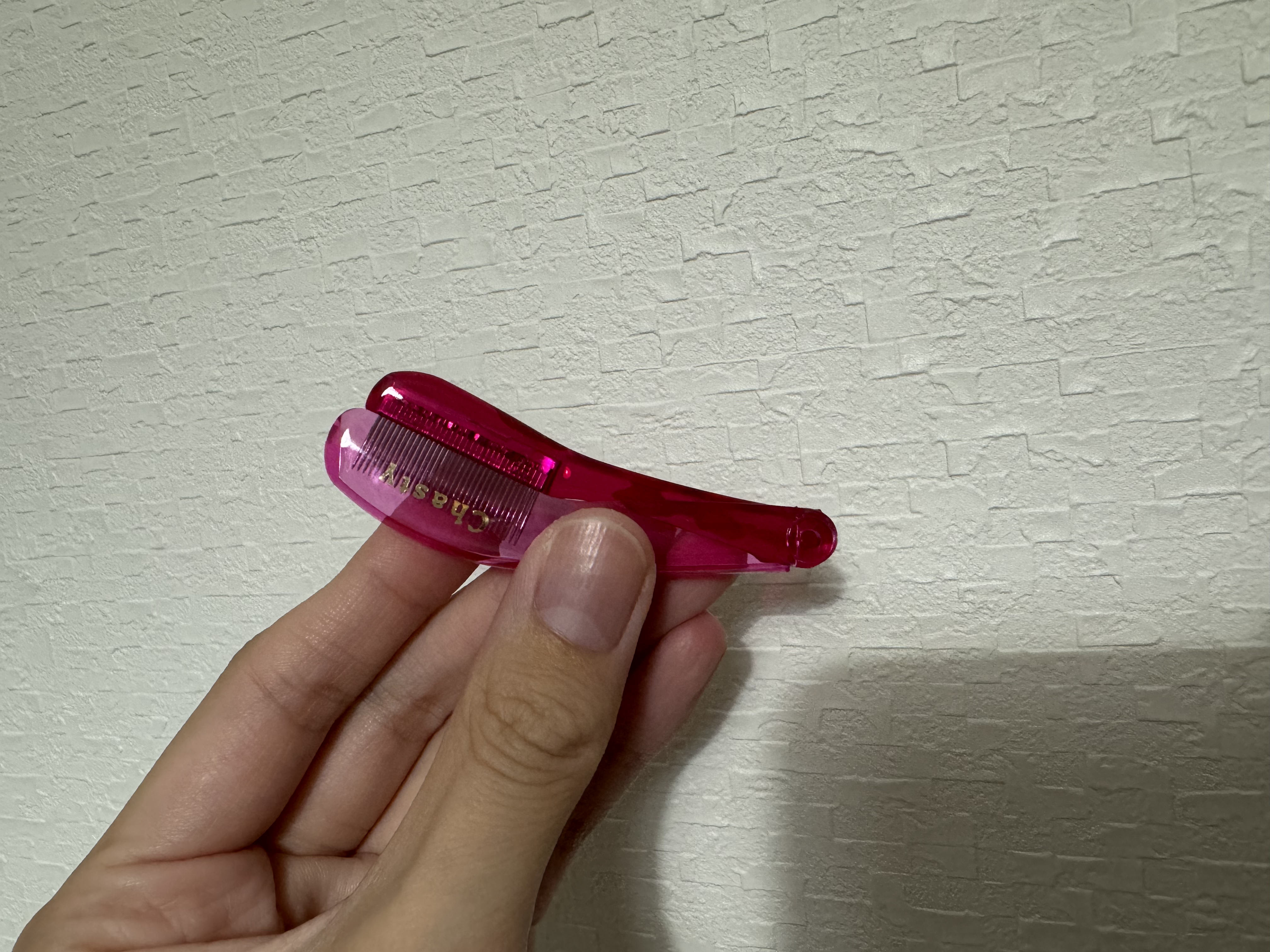 マスカラコーム メタルN（ナチュラル）/チャスティ/その他化粧小物を使ったクチコミ（2枚目）