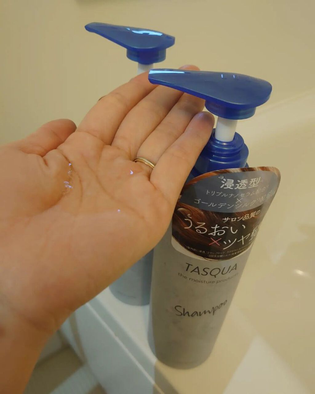 モイストシャンプー/TASQUA/市販シャンプーを使ったクチコミ（3枚目）