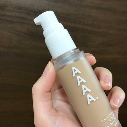 リキッドファンデーション/AAAA./クリーム・エマルジョンファンデーションを使ったクチコミ(3枚目)