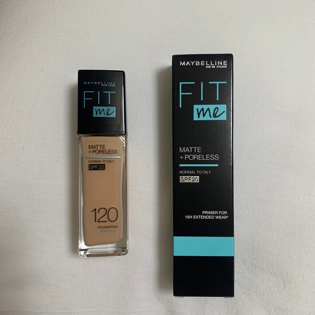 フィットミー リキッドファンデーション R/MAYBELLINE NEW YORK/リキッドファンデーションを使ったクチコミ(1枚目)