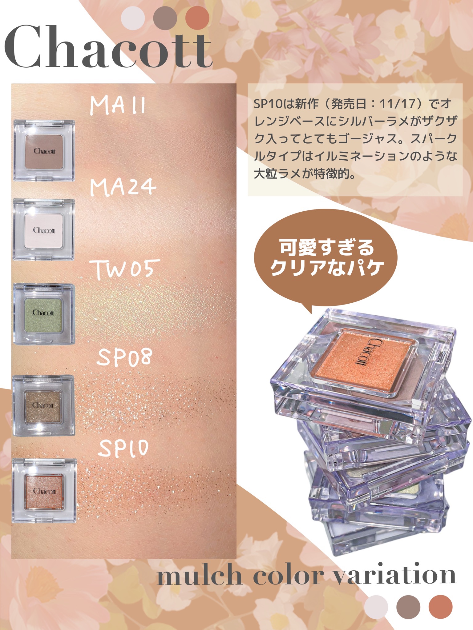 マルチカラーバリエーション マット MA11/チャコット・コスメティクス/単色アイシャドウを使ったクチコミ（3枚目）