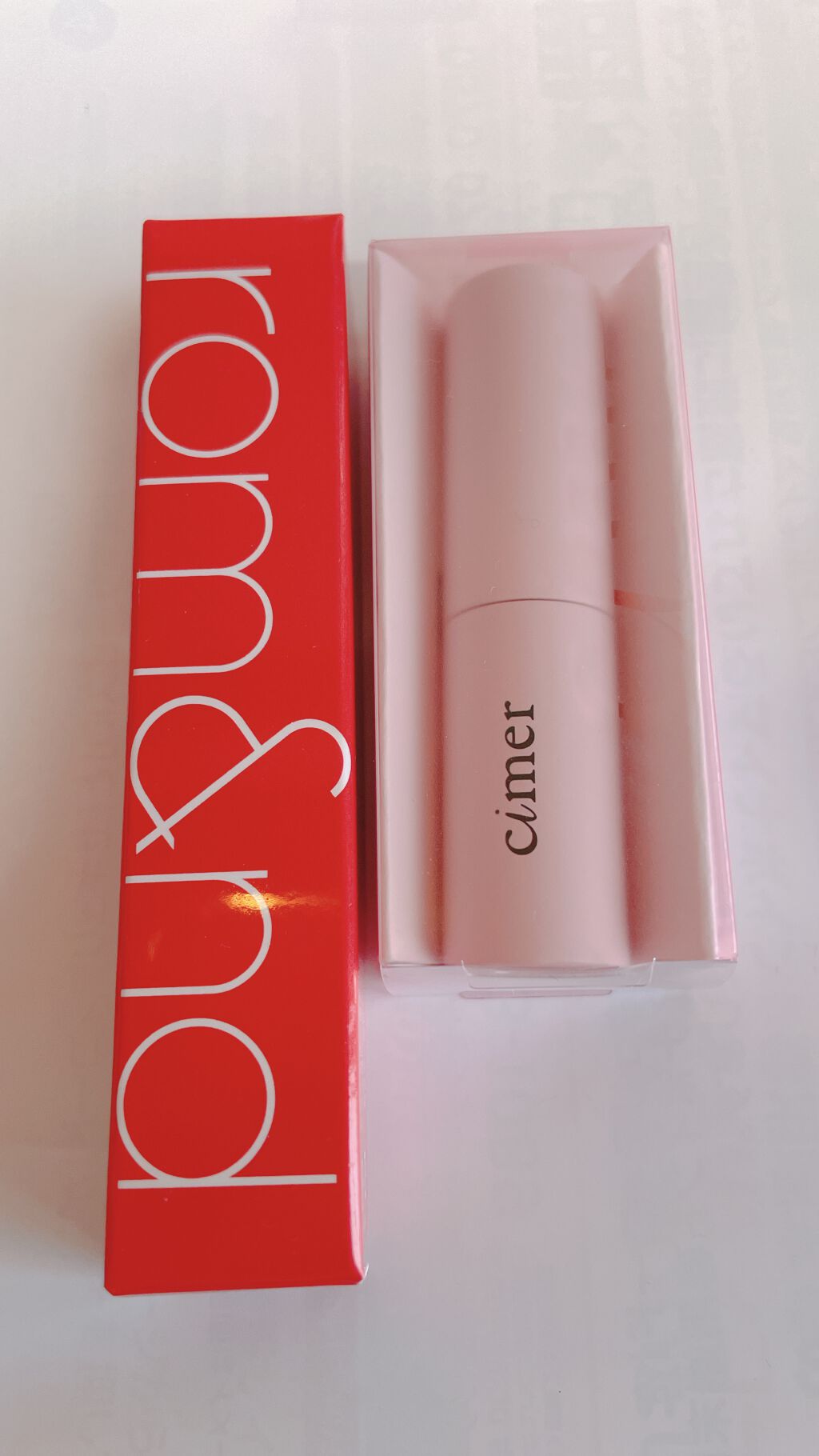 ジューシーラスティングティント/rom&nd/リップティントを使ったクチコミ（1枚目）