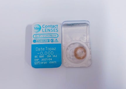 TOPARDS 1day/TOPARDS/ワンデー(1DAY)カラコンを使ったクチコミ(2枚目)
