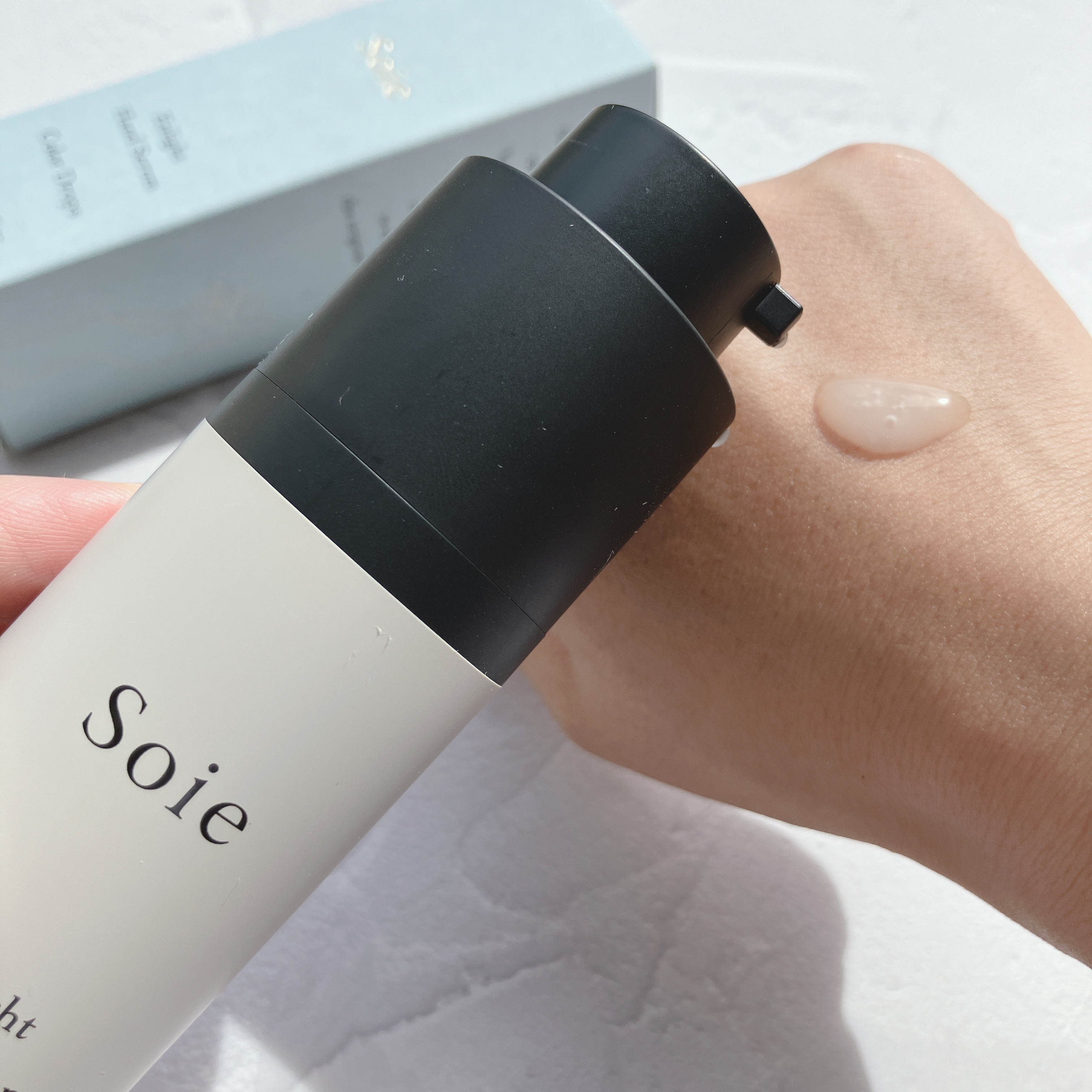 エンライトハンドセラム（ハンド美容液）/SOIE/ハンドクリームを使ったクチコミ（2枚目）