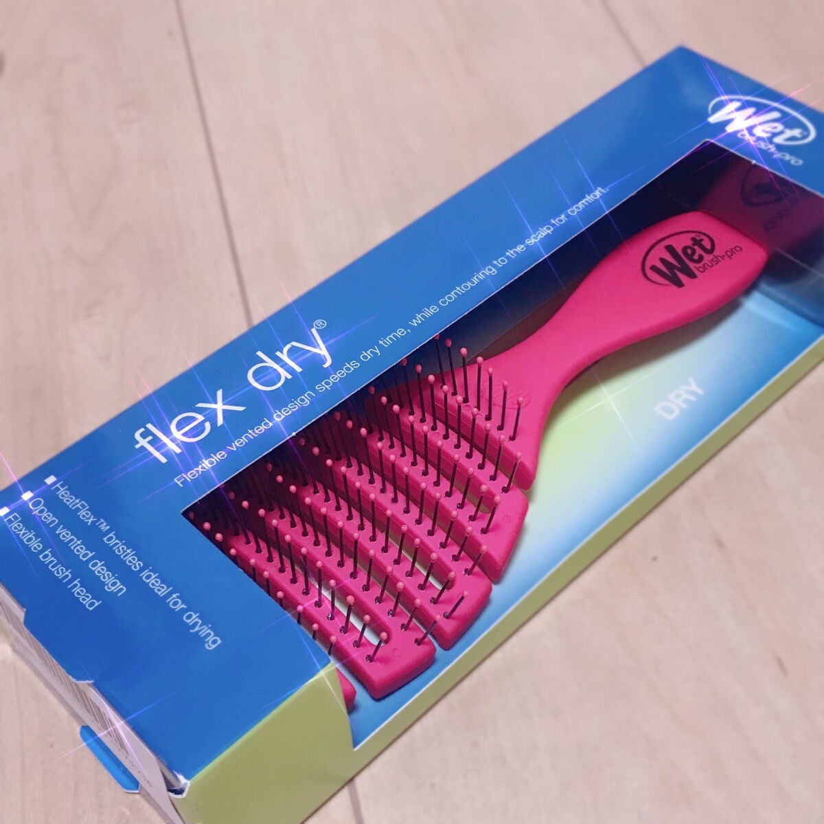 フレックスドライ/ウェットブラシ/ヘアブラシを使ったクチコミ(2枚目)