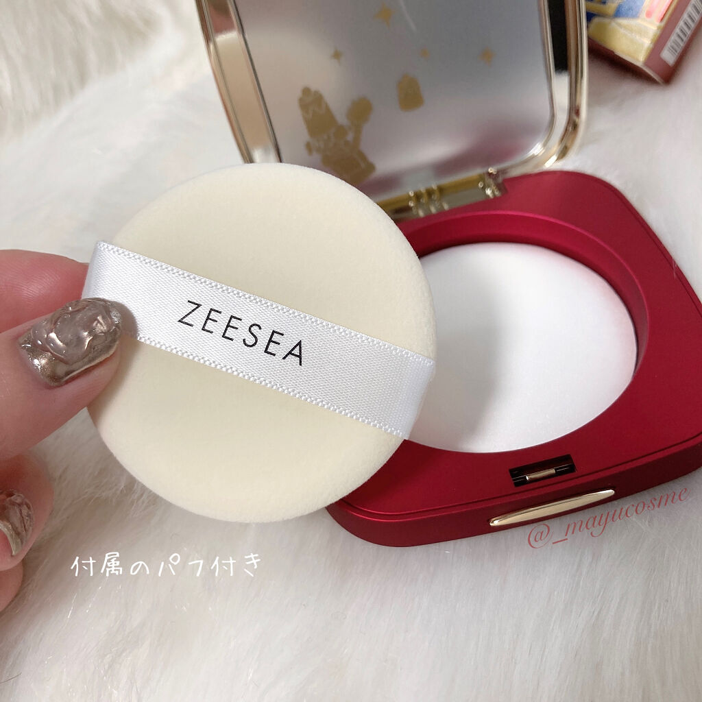ZEESEA くるみ割り人形「ゼロ」粉感シルキーコンパクトパウダー 01 マット/ZEESEA/プレストパウダーを使ったクチコミ（3枚目）