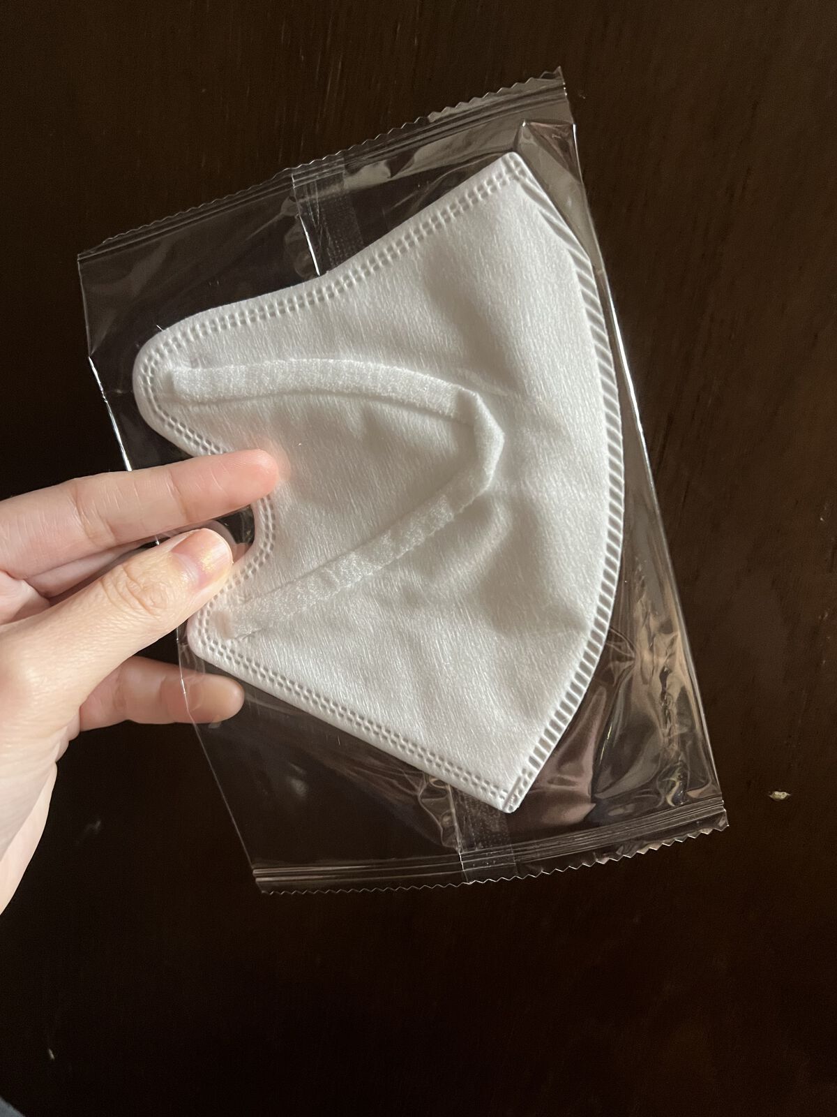 立体型スパンレース不織布カラーマスク/ISDG 医食同源ドットコム/マスクを使ったクチコミ（2枚目）