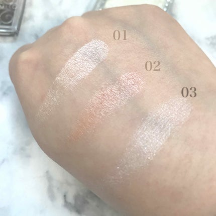 パールグロウハイライト/CEZANNE/パウダーハイライトを使ったクチコミ(2枚目)