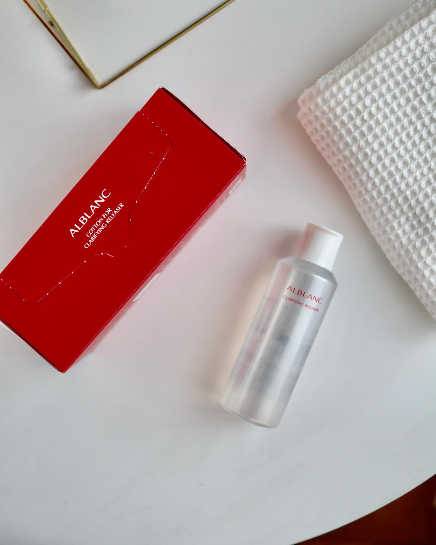 クラリファイイング リリーサー/ALBLANC/クレンジングウォーターを使ったクチコミ（3枚目）