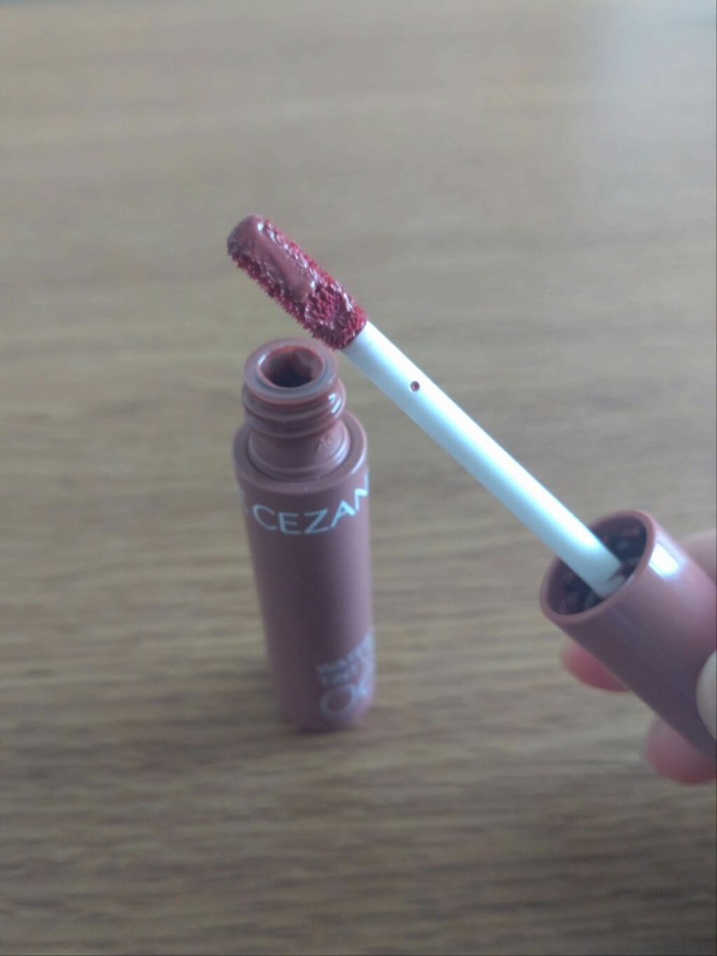 ウォータリーティントリップ/CEZANNE/リップティントを使ったクチコミ（2枚目）