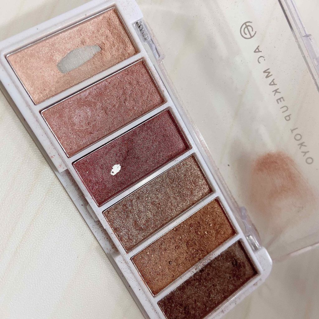 AC カラーアイパレット/AC MAKEUP/アイシャドウパレットを使ったクチコミ(2枚目)