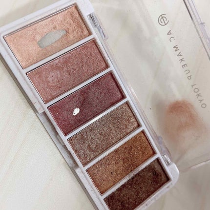 AC カラーアイパレット/AC MAKEUP/アイシャドウパレットを使ったクチコミ(2枚目)