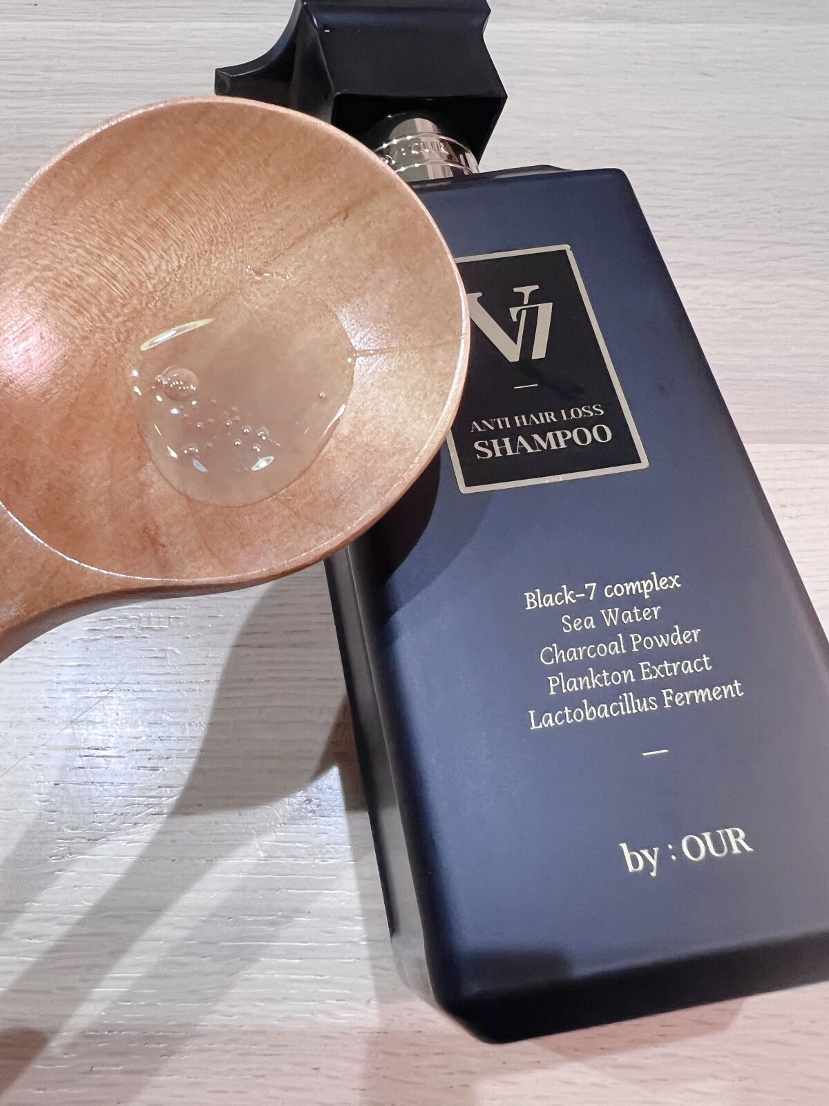 V7 アンチヘアロス シャンプー/by : OUR/サロンシャンプーを使ったクチコミ（3枚目）