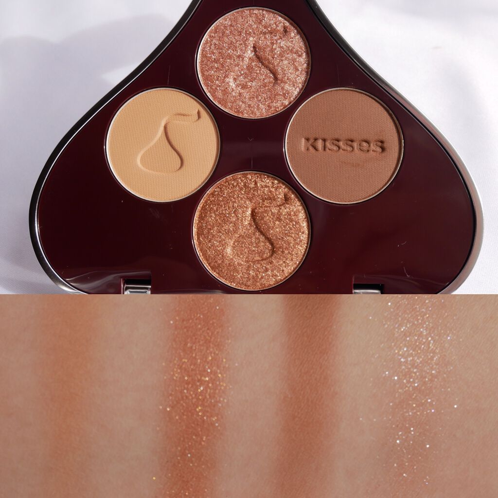 キスチョコレート プレイカラーアイズ/ETUDE/アイシャドウパレットを使ったクチコミ(4枚目)