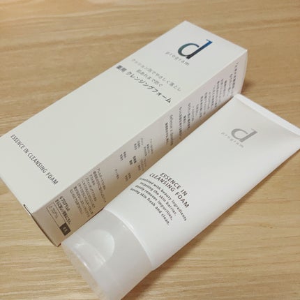 エッセンスイン クレンジングフォーム/d プログラム/洗顔フォームを使ったクチコミ(1枚目)