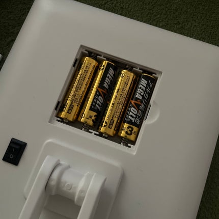 ブライトニングミラー スタンド付 LED付ミラー ポケット付/DAISO/その他化粧小物を使ったクチコミ(3枚目)