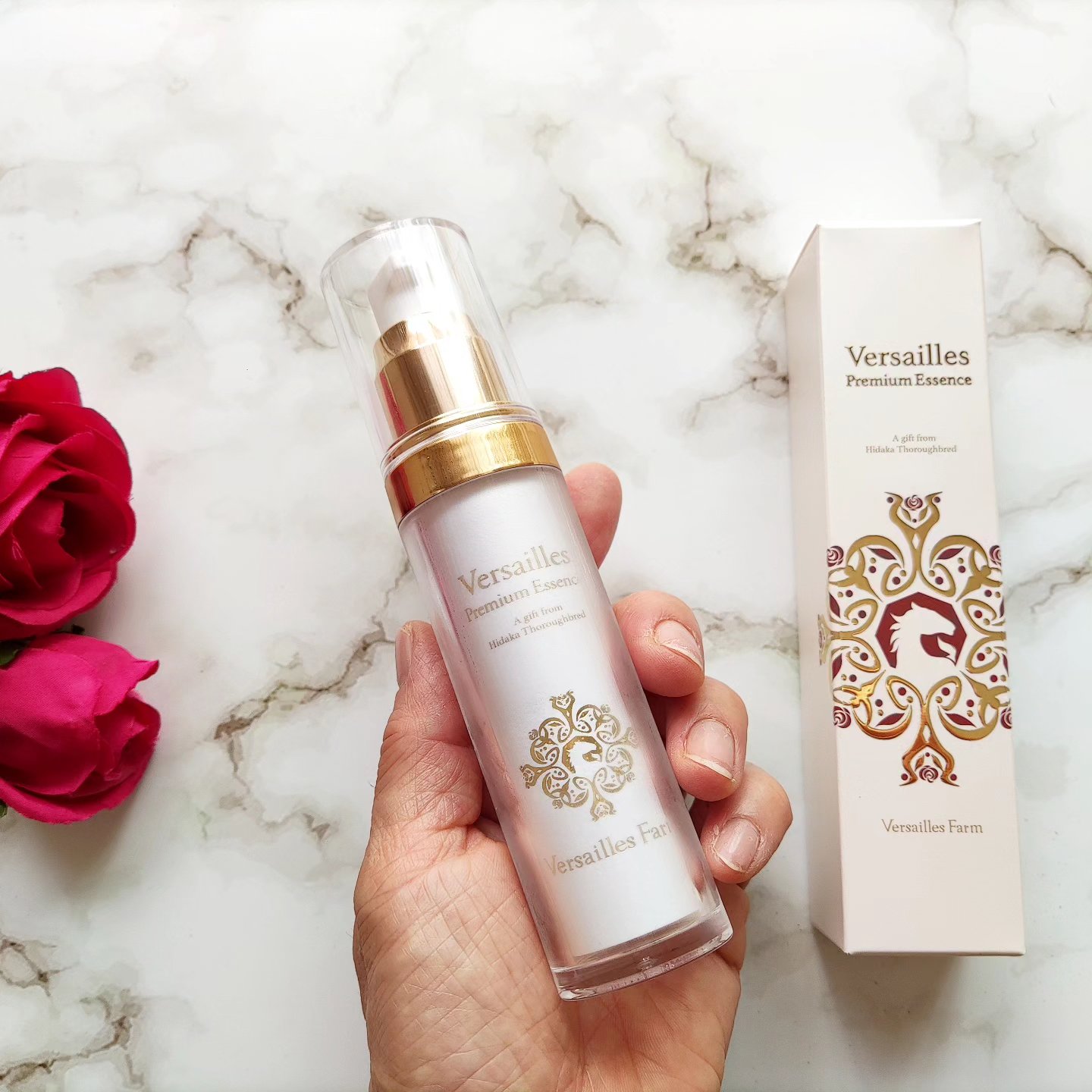 プレミアムエッセンス/ヴェルサイユファーム/美容液を使ったクチコミ（2枚目）