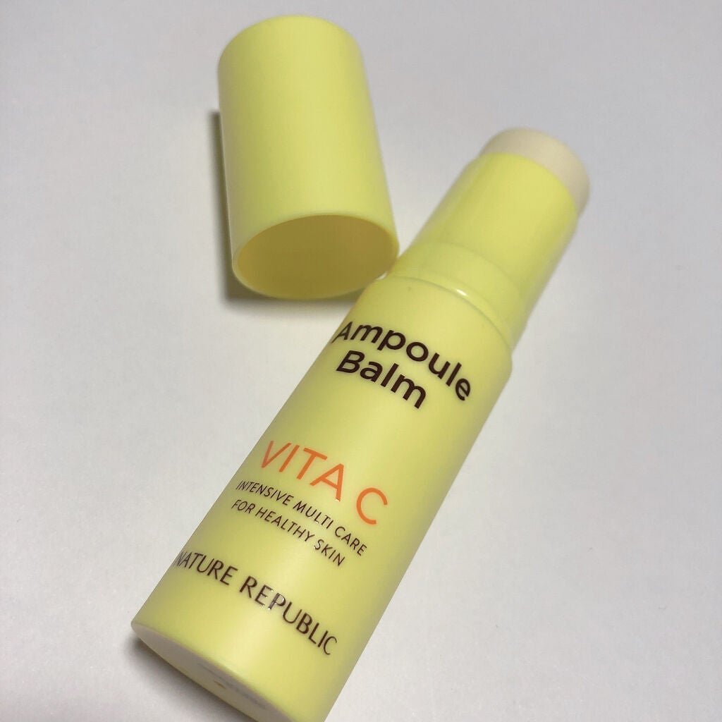 スティック美容液(レモン)/ネイチャーリパブリック/フェイスバームを使ったクチコミ(1枚目)